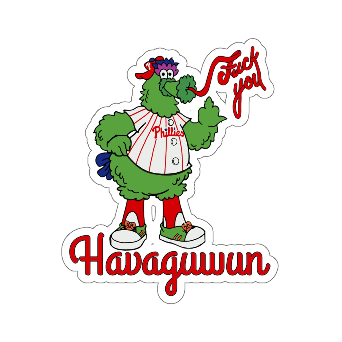 Phanatic Phinger - Sticker