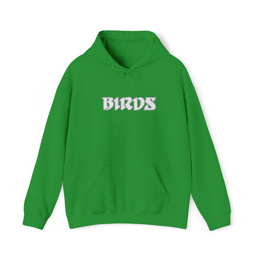 Birds Embroidered - Hoodie