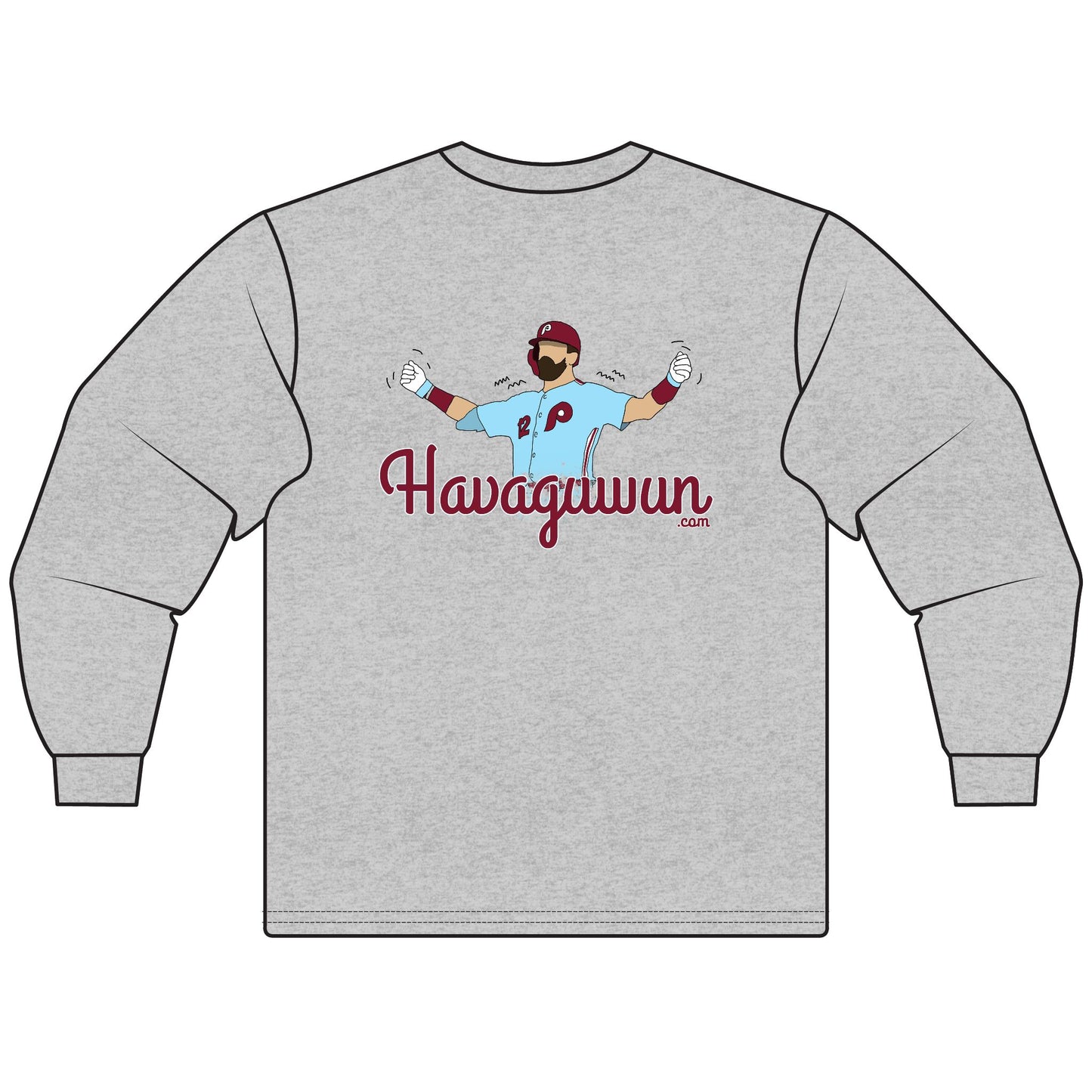 Phillies- Long Sleeve